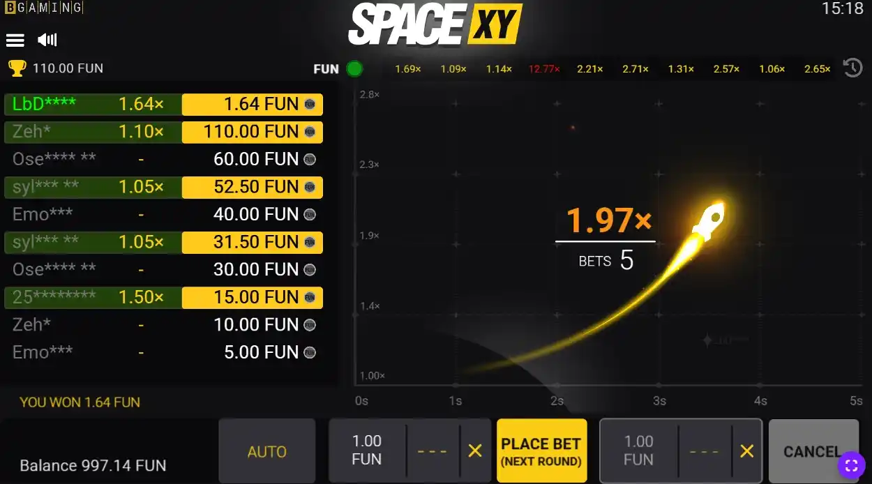 Space XY কী? (ক্র্যাশ গেম ওভারভিউ)